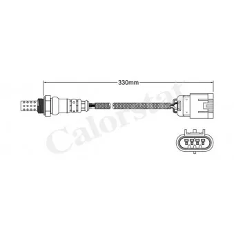 Sonde lambda CALORSTAT BY VERNET LS140681