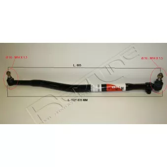 Barre de direction RED-LINE 40NI020