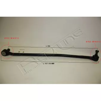 Barre de direction RED-LINE 40NI035
