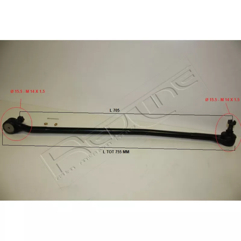 Barre de direction RED-LINE 40NI035