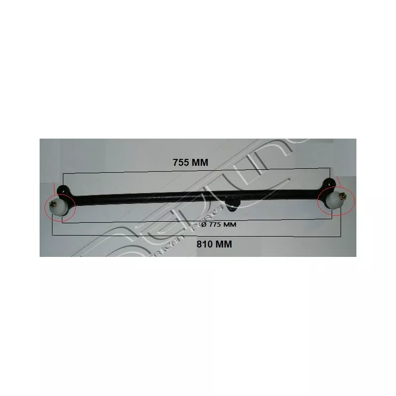 Barre de direction RED-LINE 40NI038