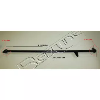 Barre de direction RED-LINE
