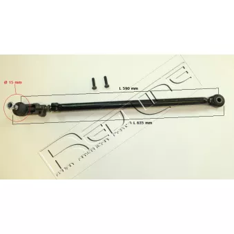 Barre de direction avant gauche RED-LINE 40RV049