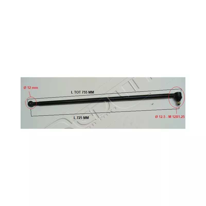 Barre de direction RED-LINE 40SZ008