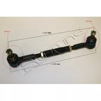 Rotule de barre de connexion RED-LINE 40TA017