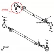 Rotule de barre de connexion RED-LINE 40TO038 - Visuel 2