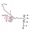 Coussinet de palier, stabilisateur RED-LINE 43JE009 - Visuel 2
