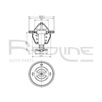 Thermostat d'eau RED-LINE 55MI000
