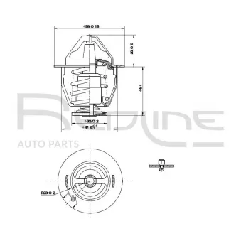 Thermostat d'eau RED-LINE 55MI005