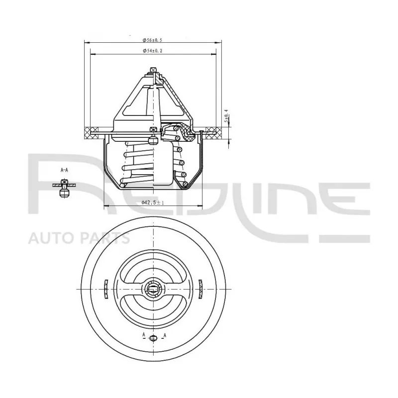 Thermostat d'eau RED-LINE 55RV001