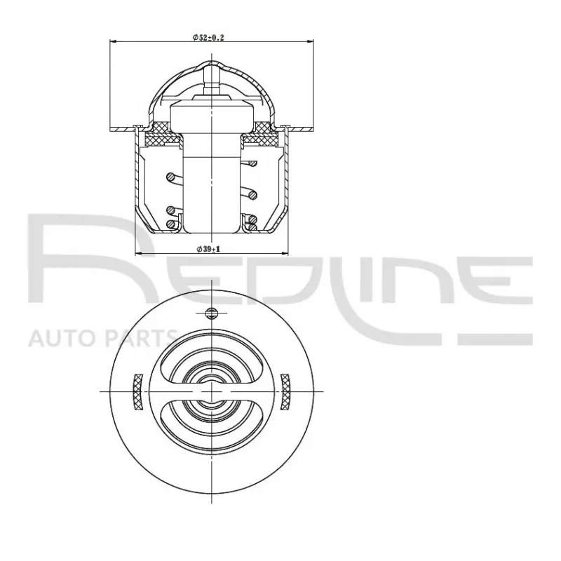 Thermostat d'eau RED-LINE 55SZ000