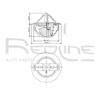 Thermostat d'eau RED-LINE 55SZ006