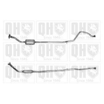 Catalyseur QUINTON HAZELL QCAT80117H
