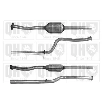 Catalyseur QUINTON HAZELL QCAT80132H