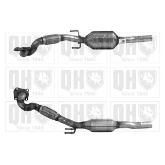 Catalyseur QUINTON HAZELL QCAT80383H