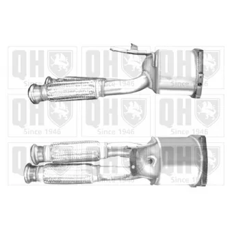 Catalyseur QUINTON HAZELL QCAT80414H