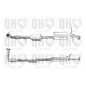 Catalyseur QUINTON HAZELL QCAT80428H