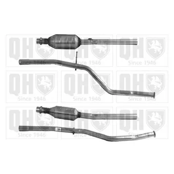 Catalyseur QUINTON HAZELL QCAT90538H