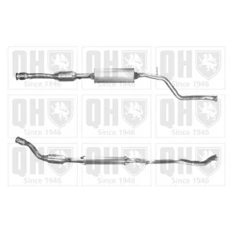 Catalyseur QUINTON HAZELL QCAT90917H