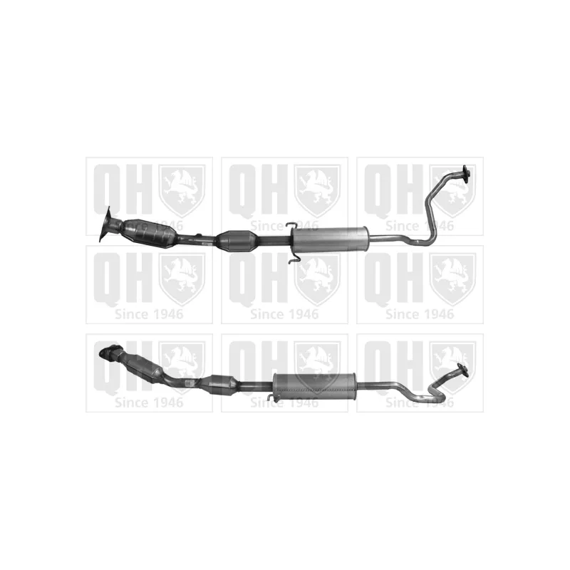 Catalyseur QUINTON HAZELL QCAT91617H