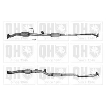 Catalyseur QUINTON HAZELL QCAT91912H