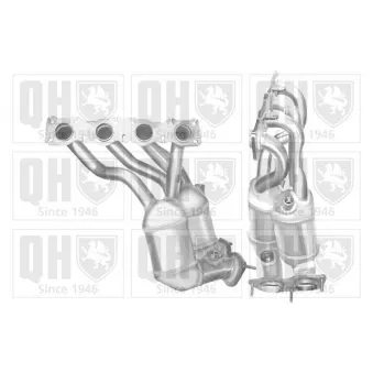Catalyseur QUINTON HAZELL QCAT92467H