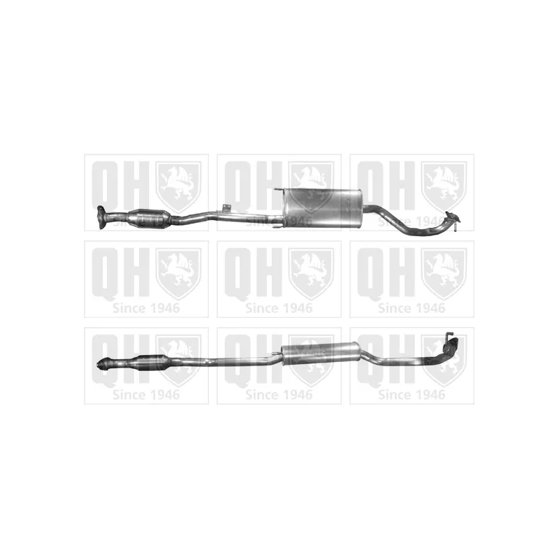 Catalyseur QUINTON HAZELL QCAT92690H