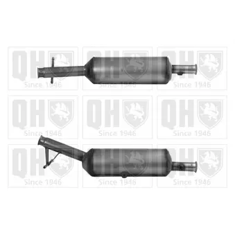 Catalyseur SCR QUINTON HAZELL