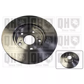 Jeu de 2 disques de frein avant QUINTON HAZELL BDC6120