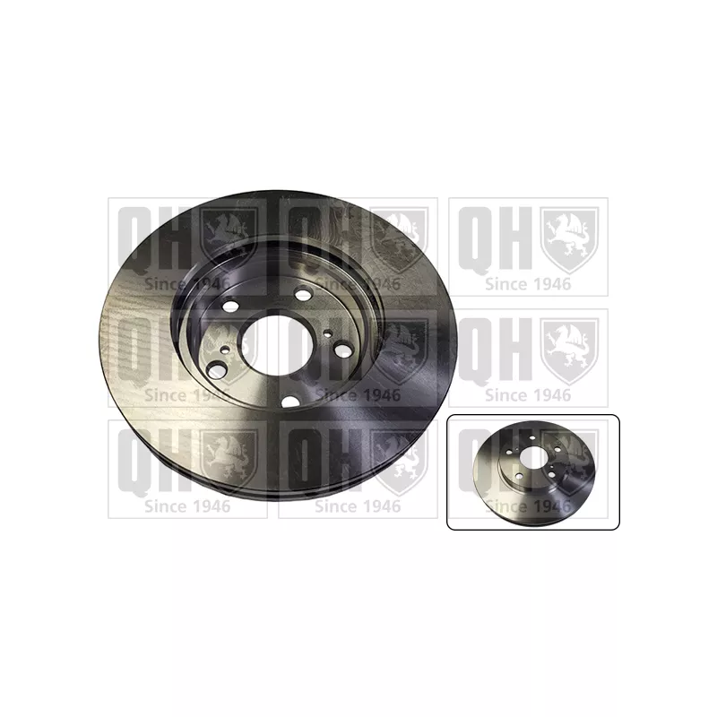 Jeu de 2 disques de frein avant QUINTON HAZELL BDC6120