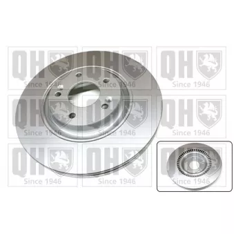 Jeu de 2 disques de frein avant QUINTON HAZELL BDC6130