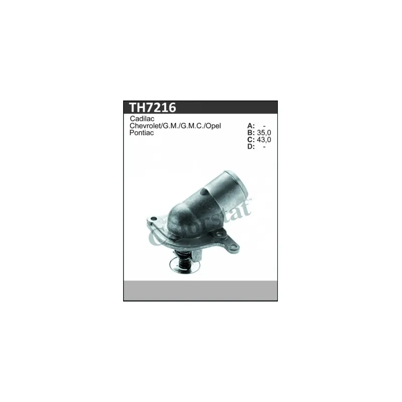 Thermostat d'eau CALORSTAT BY VERNET TH7216.86J