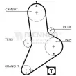 Courroie de distribution FLENNOR 4224V - Visuel 1