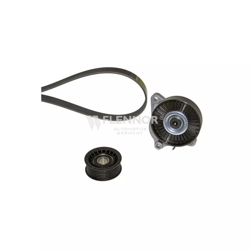 Jeu de courroies trapézoïdales à nervures FLENNOR F906PK2390