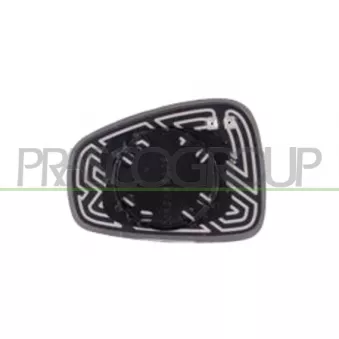 Verre de rétroviseur, rétroviseur extérieur PRASCO AA0907513