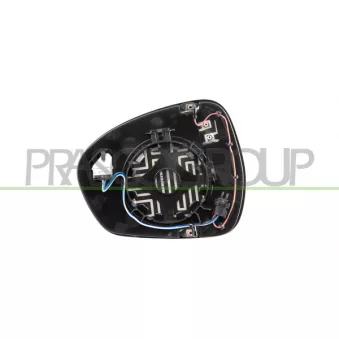Verre de rétroviseur, rétroviseur extérieur PRASCO AA7107523
