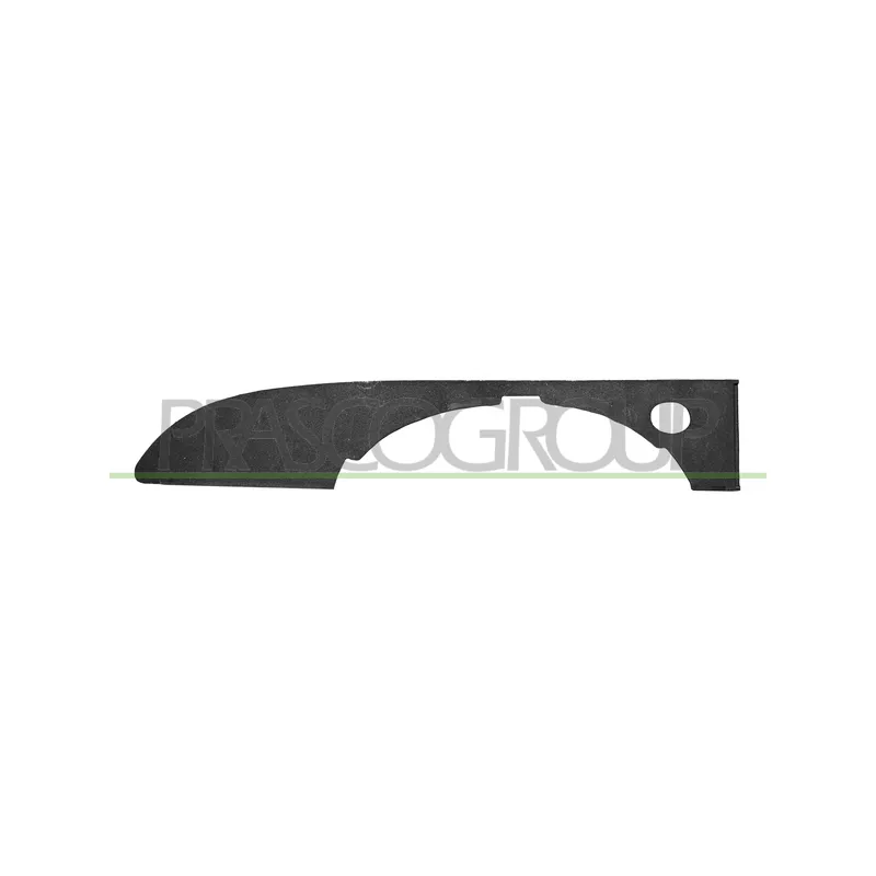 Baguette et bande protectrice, pare-chocs avant gauche PRASCO AD0221234