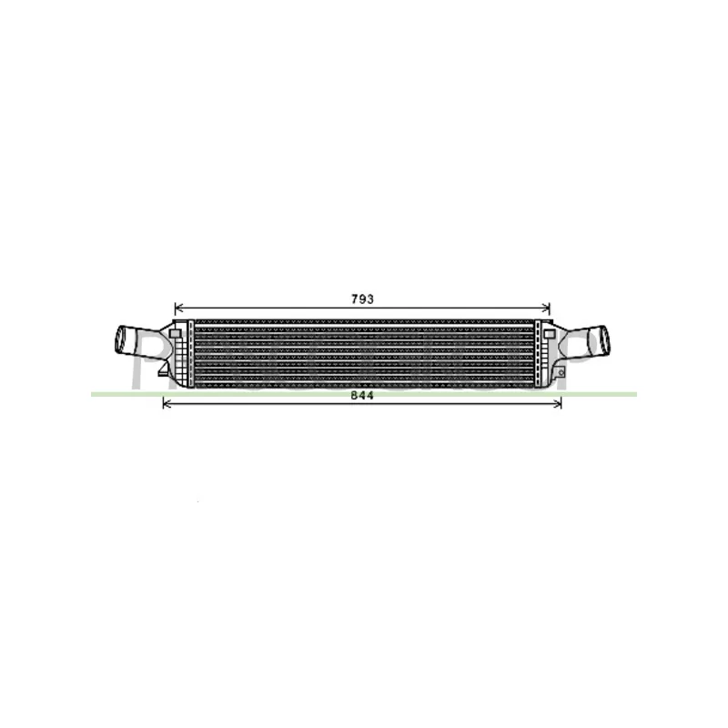 Intercooler, échangeur PRASCO AD024N001