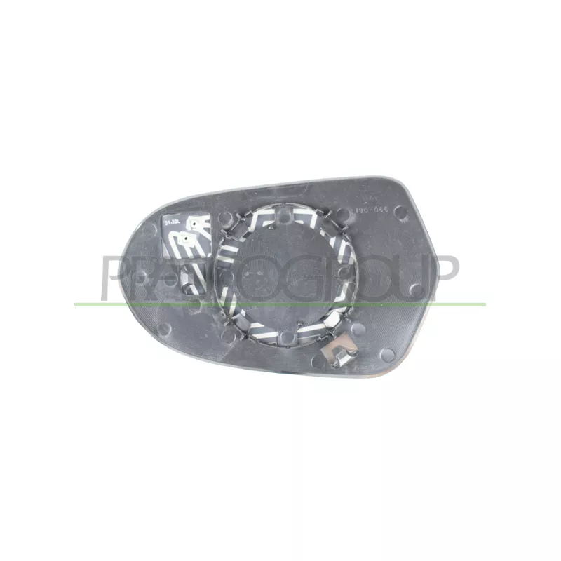 Verre de rétroviseur, rétroviseur extérieur PRASCO AD0387524