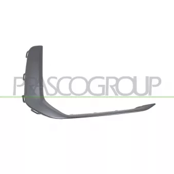 Baguette et bande protectrice, pare-chocs avant droit PRASCO AD0441223