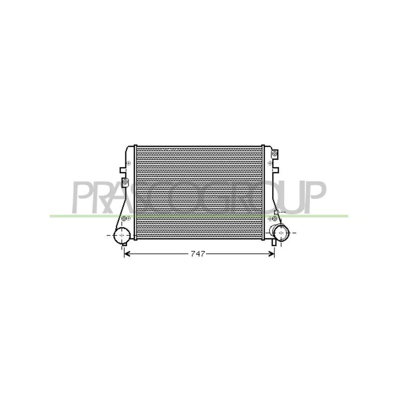 Intercooler, échangeur PRASCO AD322N002