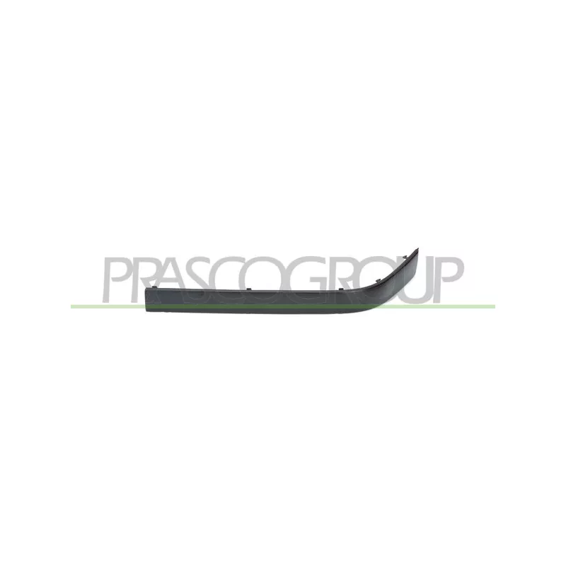 Baguette et bande protectrice, pare-chocs avant gauche PRASCO BM0141244
