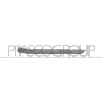 Baguette et bande protectrice, pare-chocs arrière gauche PRASCO BM0181254