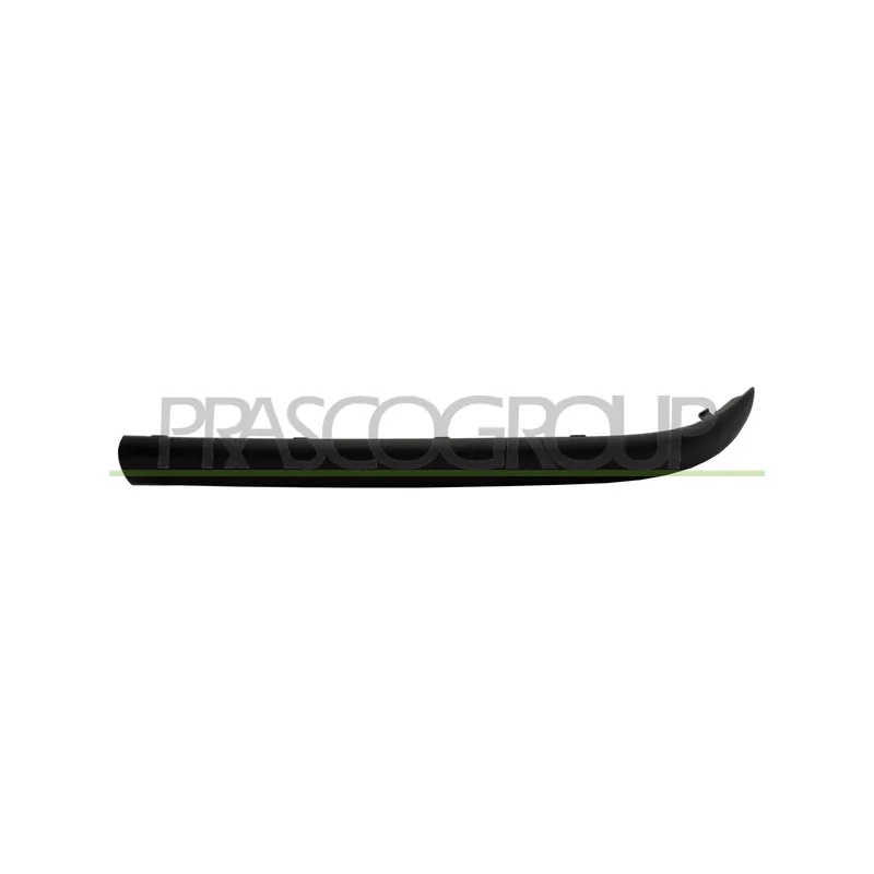 Baguette et bande protectrice, pare-chocs avant gauche PRASCO BM0201244