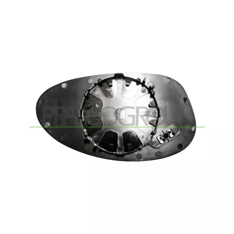 Verre de rétroviseur, rétroviseur extérieur PRASCO BM0247504