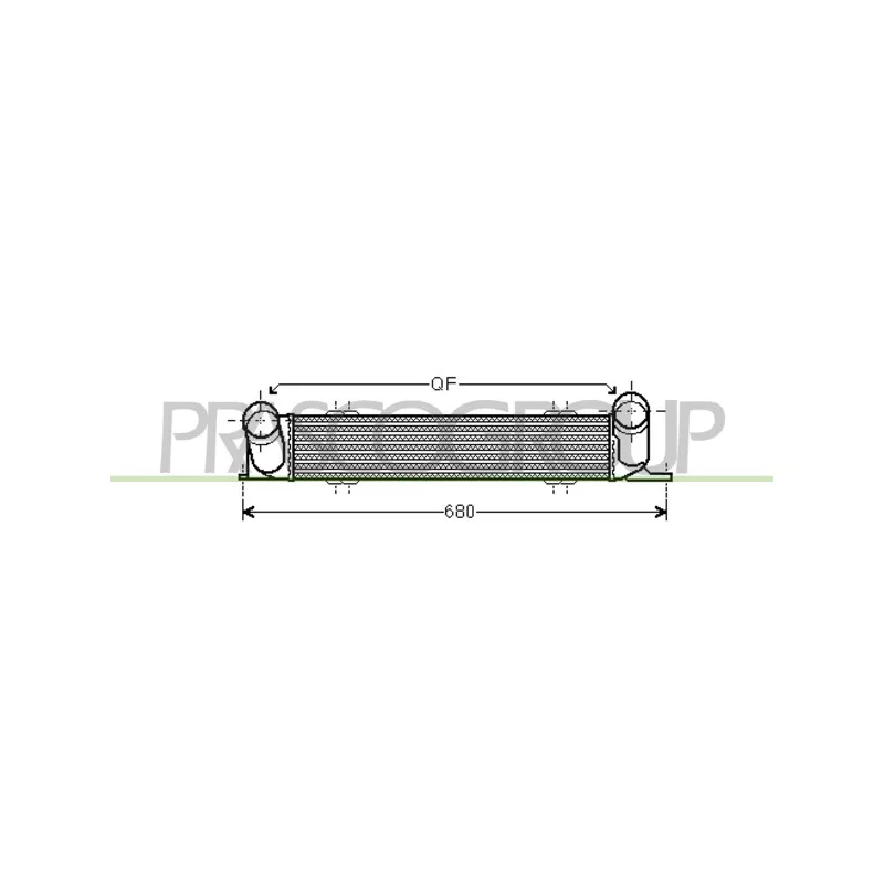 Intercooler, échangeur PRASCO BM024N001