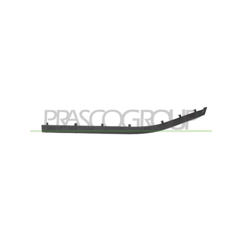 Baguette et bande protectrice, pare-chocs avant gauche PRASCO BM0441246