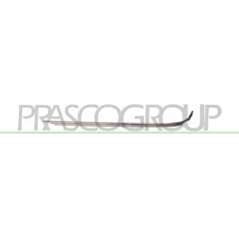 Baguette et bande protectrice, pare-chocs arrière gauche PRASCO BM0441258