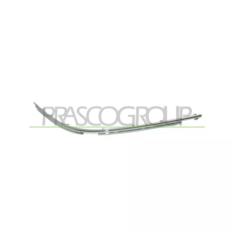 Baguette et bande protectrice, pare-chocs avant gauche PRASCO BM0451246
