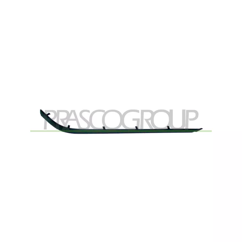 Baguette et bande protectrice, pare-chocs arrière gauche PRASCO BM0451254